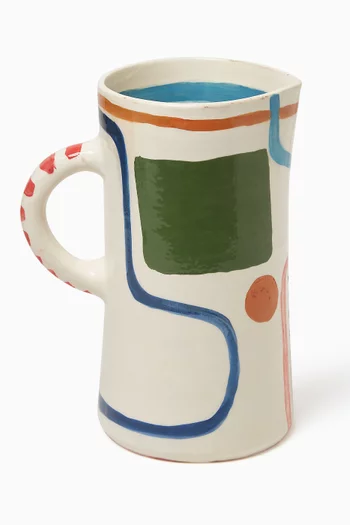 Mia Hand-painted Jug in Ceramic