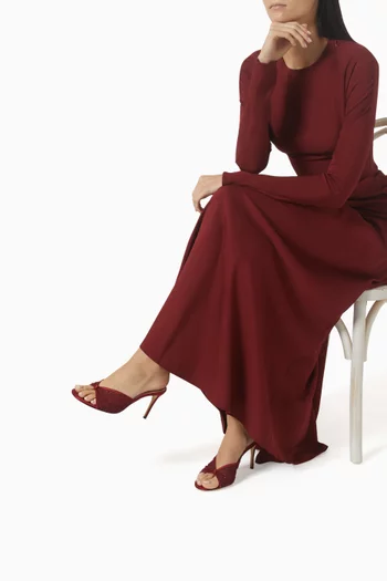 Astrid 85 Mules in Tulle