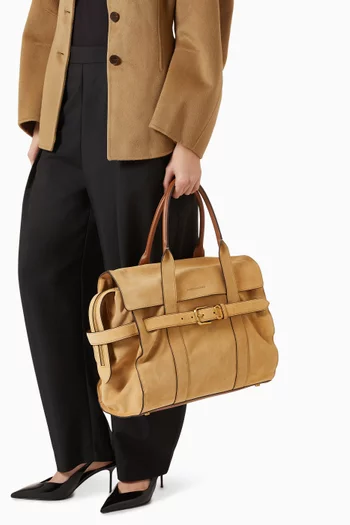 The Dakota Tote Bag in Suede