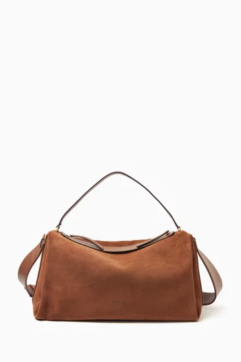 Scorpius Tote Bag in Suede