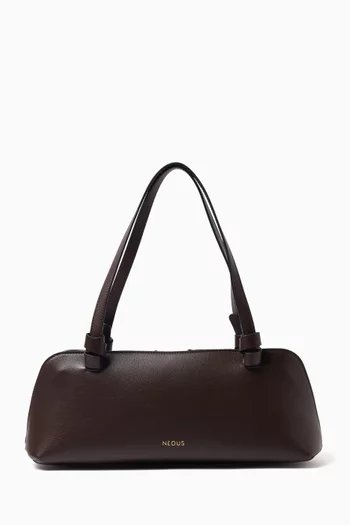 Aries Baguette Shoulder Bag in Leather