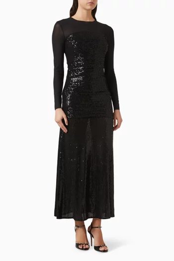 Josephine Sequin-embellished Gown