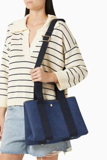Medium Traversee Tote Bag in Wool