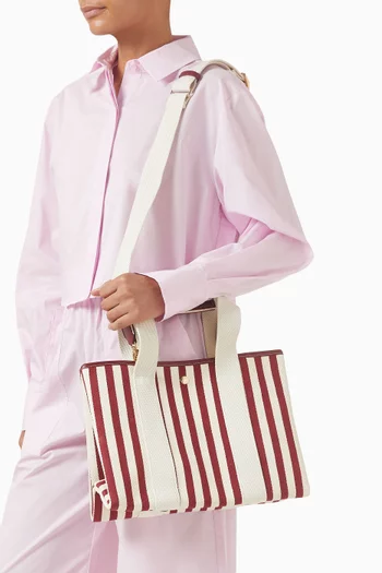 Medium Traversee Tote Bag in Wool