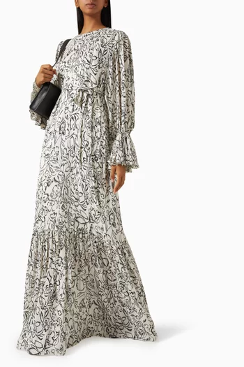 Printed Maxi Dress