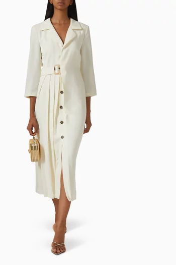 Belted Midi Dress