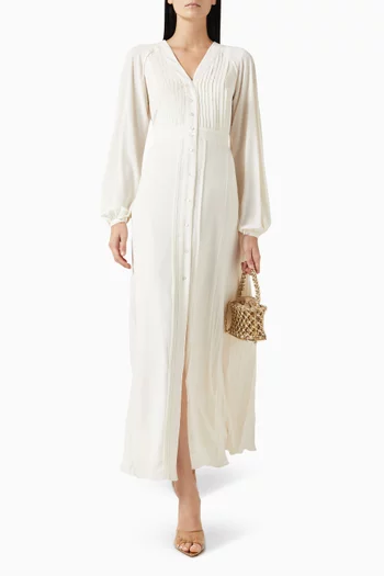 Buttoned Maxi Dress
