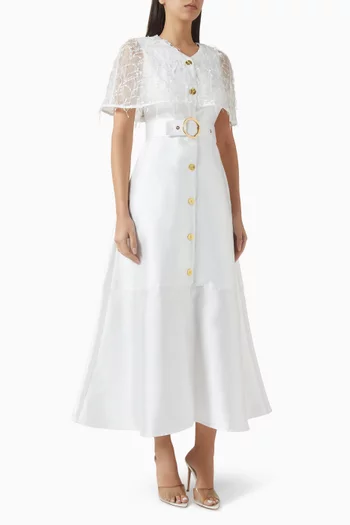 فستان بكاب وحزام