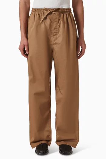 Pyjama Pants in Cotton Twill