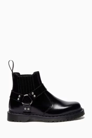 2976 Harness Chelsea Boots in Analine Leather
