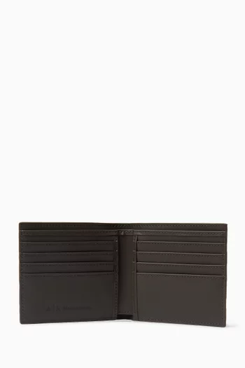 Bifold Wallet in Faux Leather