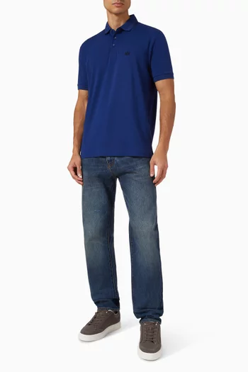 Slim-fit Polo Shirt in Stretch Cotton