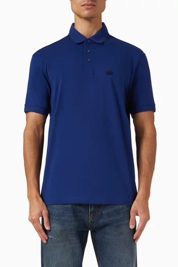 Slim-fit Polo Shirt in Stretch Cotton