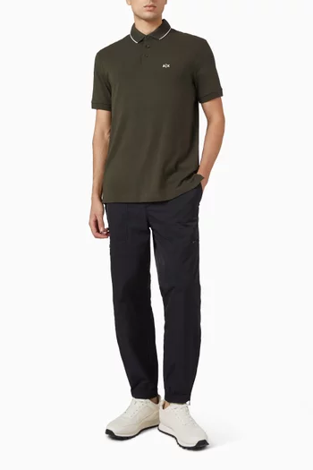 Slim-fit Polo Shirt in Stretch Cotton