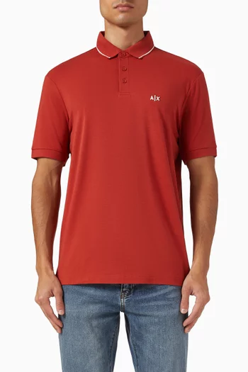 Slim-fit Polo Shirt in Stretch Cotton