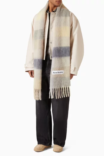 Valley Scarf in Mohair Blend