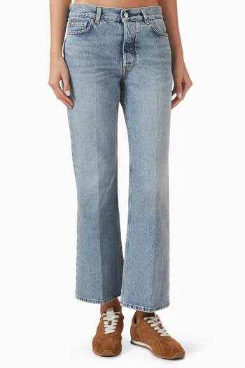 Kick Flare Jeans in Denim