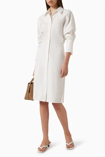 Slouch Shirtdress in Cotton
