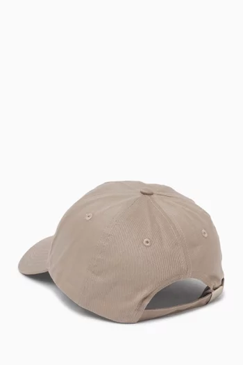 Monogram-embroidered Baseball Cap in Cotton