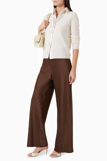 Bias Pants in Satin