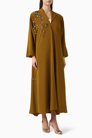 عباية بلوم بتطريزات
