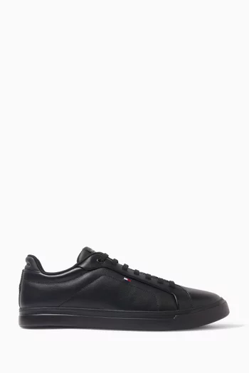 Icon Court Sneakers in Leather