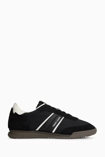 Retro Runner Serrated Sneakers