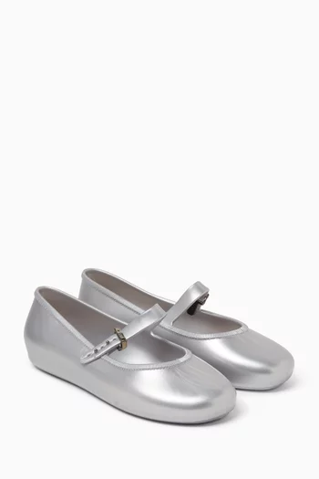 Soft Ballet Flats in PVC