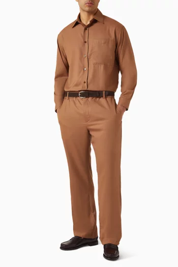 Denis Overshirt in Merino Wool