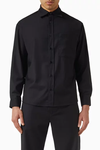 Denis Overshirt in Merino Wool