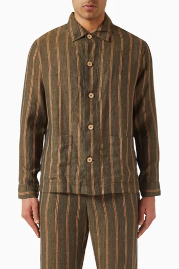Axel Overshirt in Linen