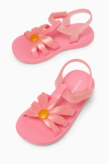 Hip Bloom Sandals in PVC