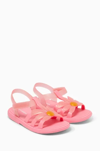 Hip Bloom Sandals in PVC