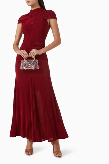 Ruched Maxi Dress