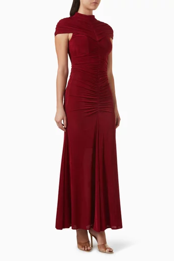 Ruched Maxi Dress