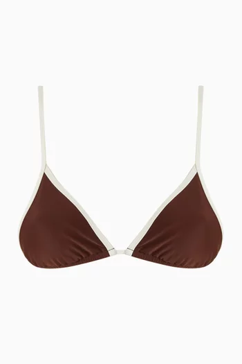 Via Matte Bikini Top