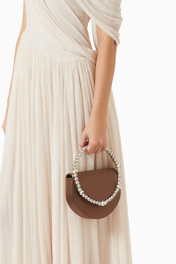 Lily Eternity Top-handle Bag in Satin