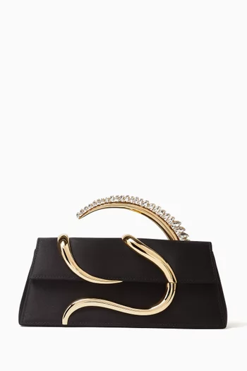 Aura Top-handle Bag in Satin