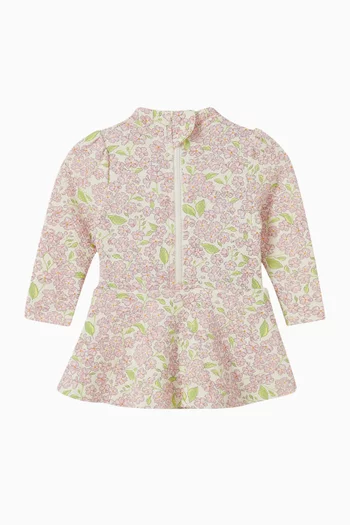 Valentina Floral-print Bodysuit