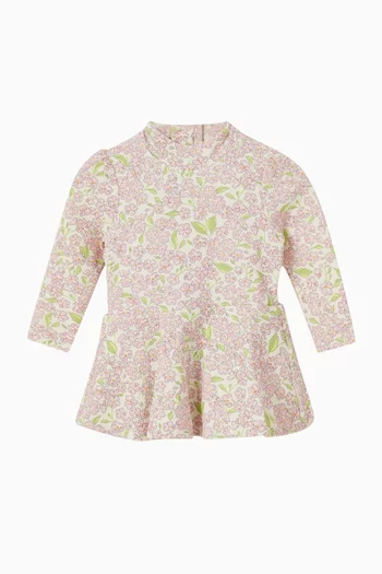 Valentina Floral-print Bodysuit