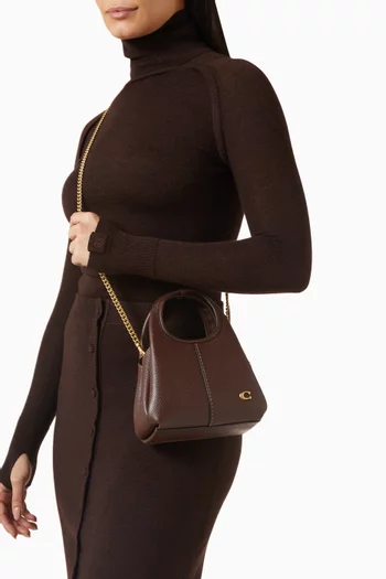 Lana 19 Shoulder Bag in Pebbled Leather