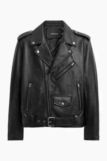 Motor Jacket in Leather