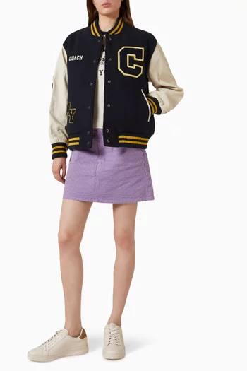 Varsity Jacket in Wool