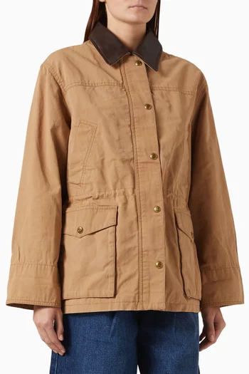 Barn Jacket in Organic-cotton