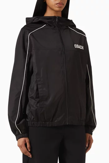 Logo-patch Windbreaker