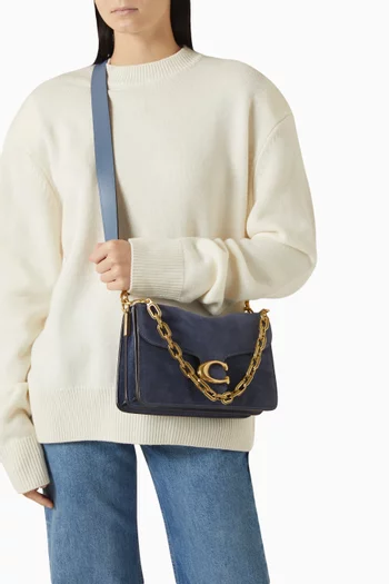 Tabby Shoulder Bag in Suede