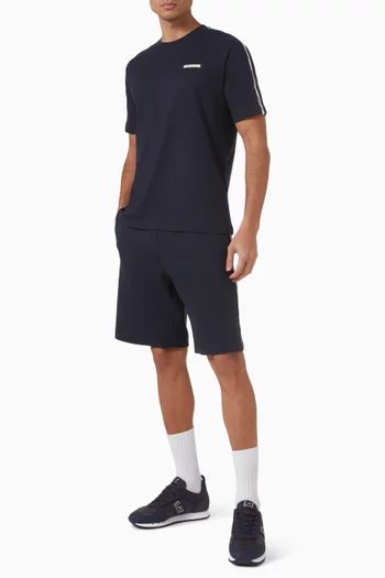 Logo Tape T-shirt in Cotton