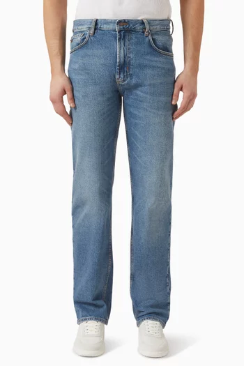 Straight-leg Jeans in Denim