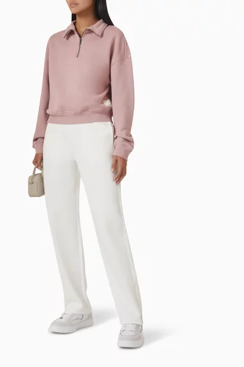 Elasticated-waist Pants in Jersey