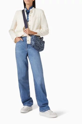 Straight-leg Jeans in Denim
